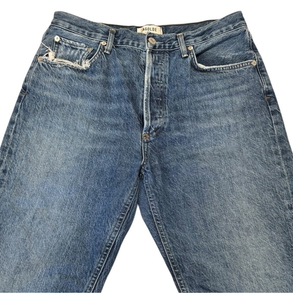 AGOLDE
Riley High Rise Straight Crop - Picture 9 of 10